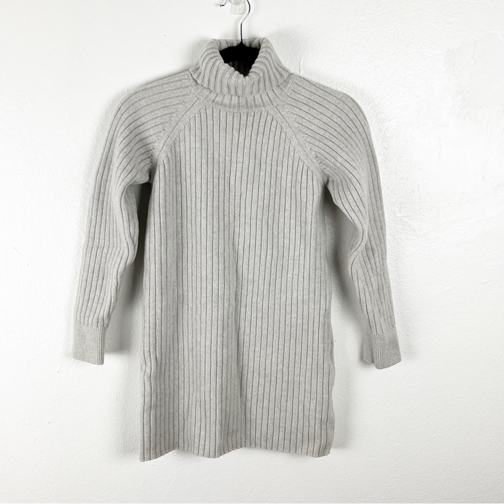 ARITZIA WILFRED FREE 100% Merino Wool Turtleneck Tunic Sweater, Size Small